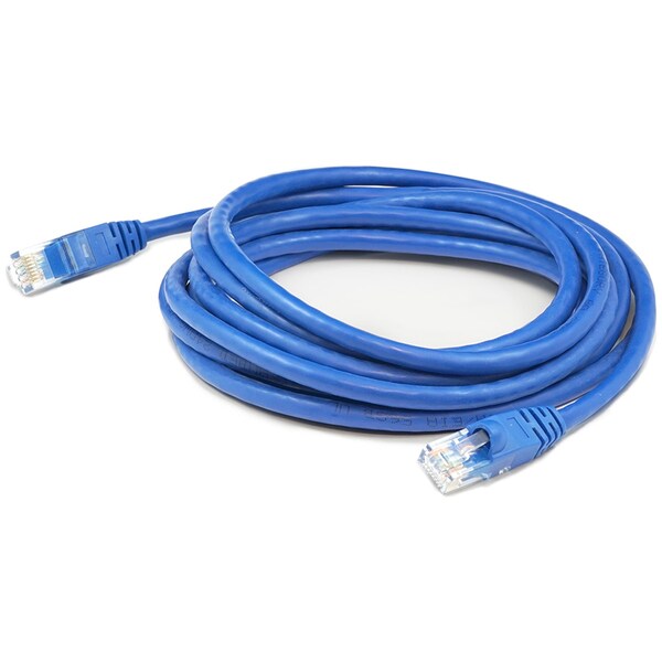 Add-On Addon 25 Pack Of 200Ft Blue Molded Snagless Cat6A Patch Cable ADD-200FCAT6A-BLUE-25PK
